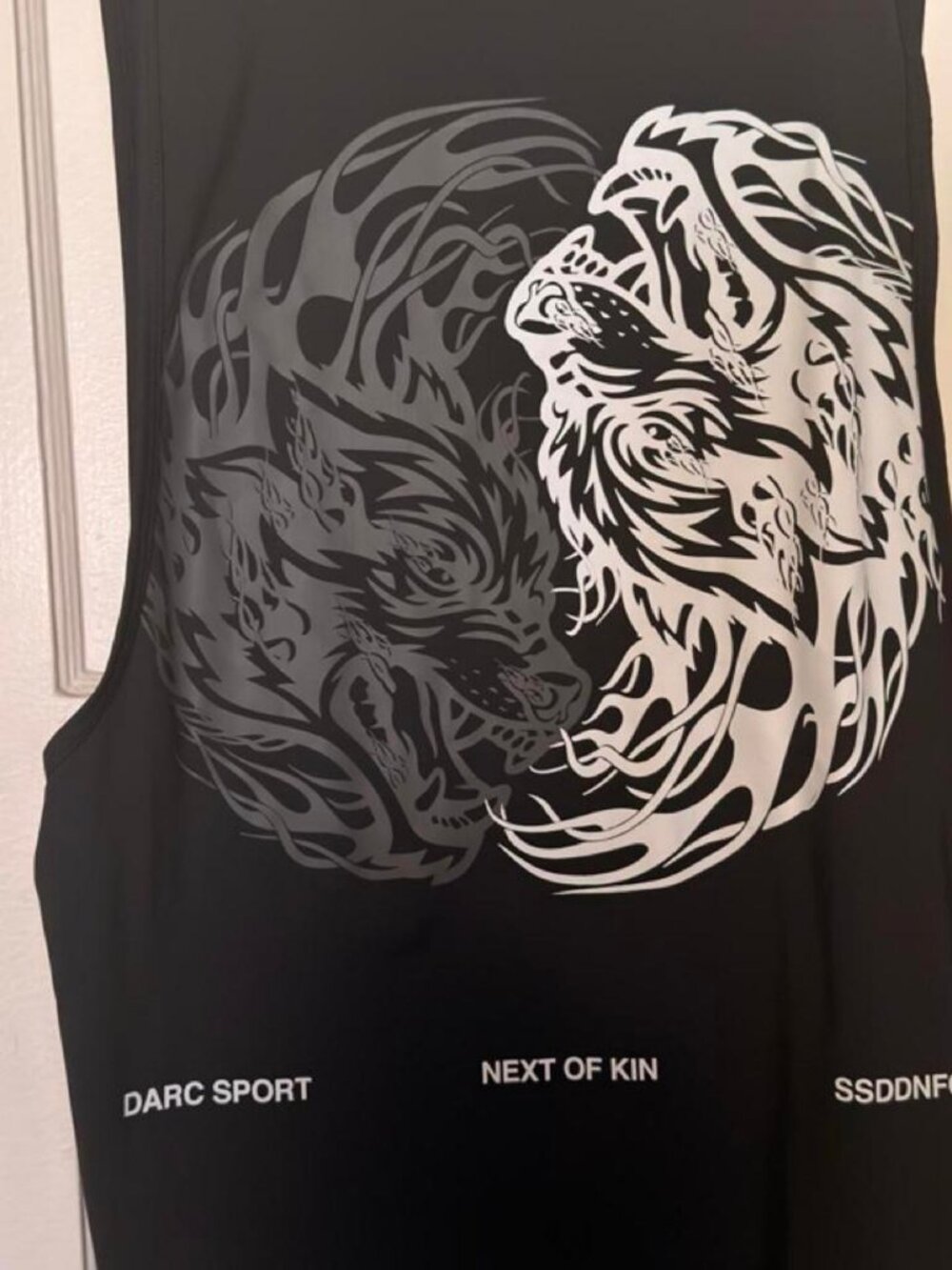 Darc Sport Dry Wolf Tank Top Black L